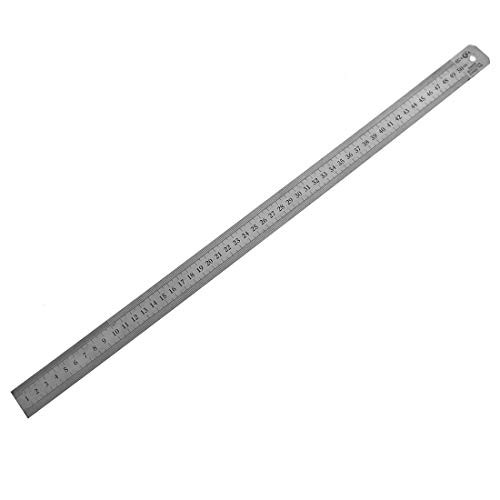Aexit 50cm 20 Measuring Tools Inch Metric Imperial Straight Ruler Measuring Tool Model:38as413qo750