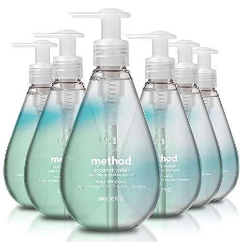 Method Gel Hand Wash, Coconut Water, 12 oz, 6 pack, Packaging May Vary Method Gel Hand Wash, Coconut Water, 12 oz, 6 pack, Packaging May Vary