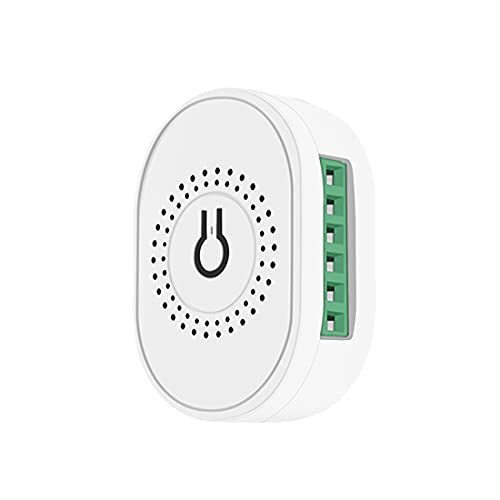 Tuya WiFi Mini Smart Dimming Switch, DIY Smart Dimmer Switch Module, Smart Life APP Control Remote Control Work with Alexa Google Home, for Dimmable Bulb