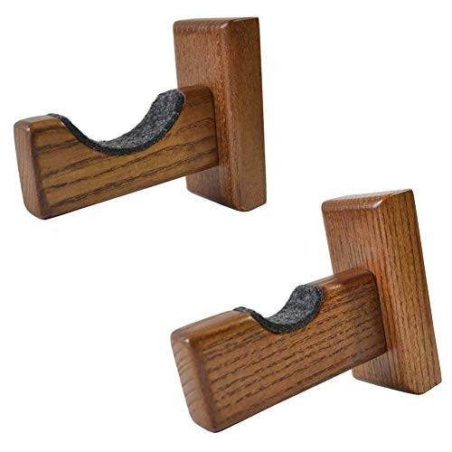 1 Set Baseball Bat Display Case Holder Baseball Bat Rack Softball Bat Holder Wall Mount Baseball Bat Holder Bracket Baseball Bat Display Holder, Brown