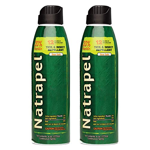 Natrapel Insect Repellent Spray, 6 oz -Pack of 2-