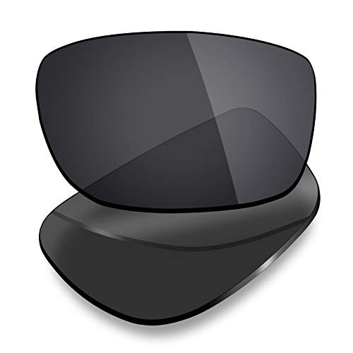 Mryok Polarized Replacement Lenses for Oakley Big Square Wire - Stealth Black