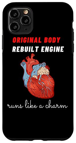 iPhone 11 Pro Max Funny Heart Surgery Original Body Rebuilt Engine Bypass Case