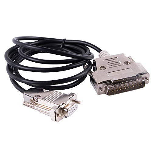 DB9 to DB25 Null Modem Cable for X68000 X68k Printer to PC