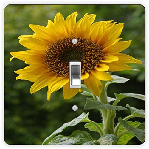 Rikki Knight Large Sunflower-Single Toggle Light Switch Plate Rikki Knight Large Sunflower-Single Toggle Light Switch Plate
