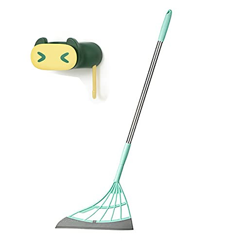 Multifunction Magic Broom Sweeper Floor Squeegee Adjustable Professional Squeegee Liquid, Glass Wiper, Super Sweeper Broom for Living Room, Kitchen, Bathroom. -Green- Multifunction Magic Broom Sweeper Floor Squeegee Adjustable Professional Squeegee Liquid, Glass Wiper, Super Sweeper Broom for Living Room, Kitchen, Bathroom. -Green-