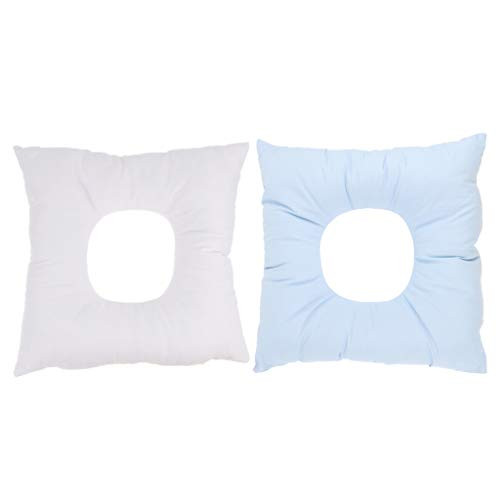 Baosity 2pcs Reusable Foam Massage Bed Face Down Rest Cradle Cushion