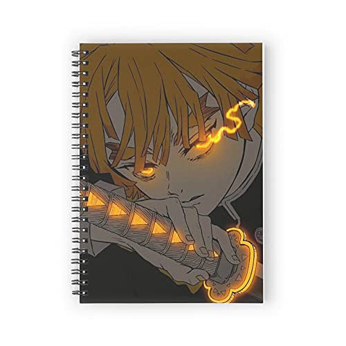 Demon slayer Spiral Notebook 80 Sheets 160 Pages, A5, for Girl  and  Boy Office, School Supplies