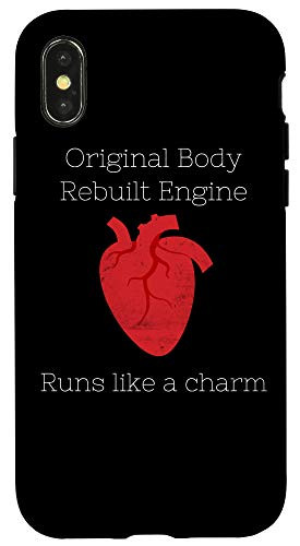 iPhone X/XS Heart Surgery Original Body Rebuilt Engine Funny Survivor Case