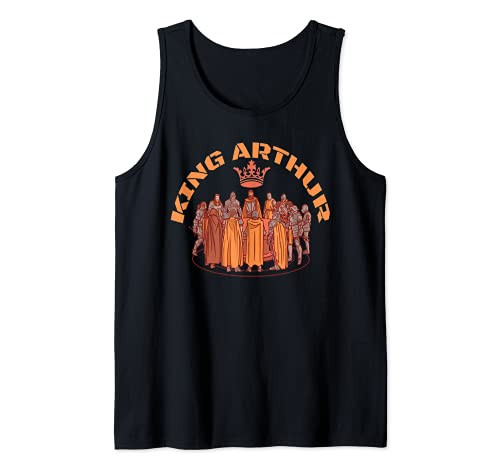 Knight of the Round Table, King Arthur, Warrior Armor Legend Tank Top