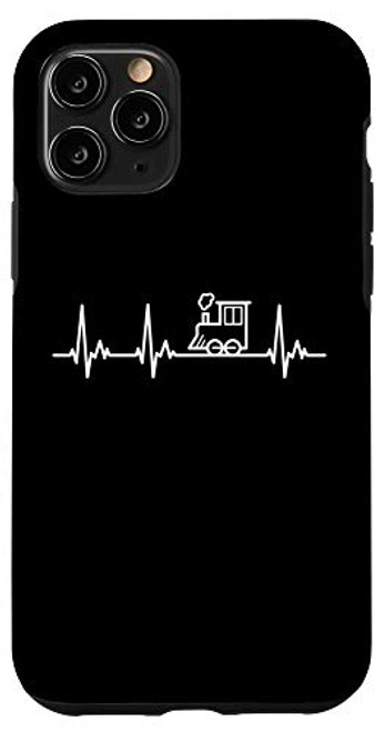 iPhone 11 Pro Steam Locomotive Train Engine My Heart Beats for Trains Case iPhone 11 Pro Steam Locomotive Train Engine My Heart Beats for Trains Case