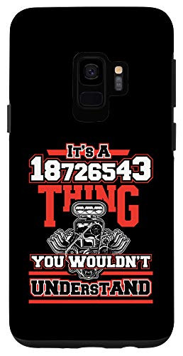 Galaxy S9 V8 Engine Hot Rod Classic Car Gift Idea Phone Case