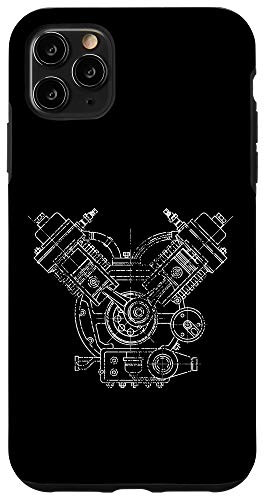 iPhone 11 Pro Max Car Engine Inspired Mechanic Related Diesel Engine Design Case