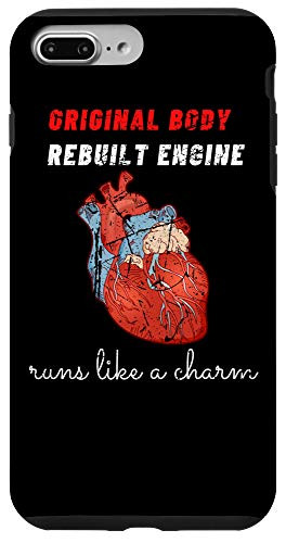 iPhone 7 Plus/8 Plus Original Body Rebuilt Engine Open Heart Design Surgery Case