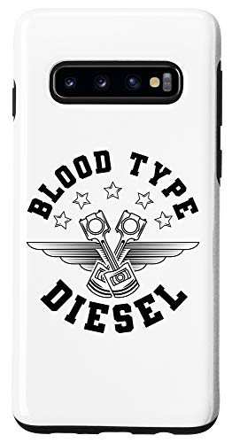 Galaxy S10 Mechanic Dad Engine Blood Type Diesel Case