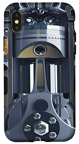 iPhone X/XS Mechanic Engine Piston Cylinders great idea Case Case