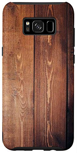 Galaxy S8 plus Wood Grain Design Case