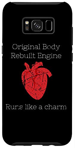 Galaxy S8 plus Original Body Rebuilt Engine Funny Heart Surgery Bypass Case