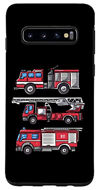 Galaxy S10 Assorted Fire Engine Gift For Boys Girls- Fire Truck Case