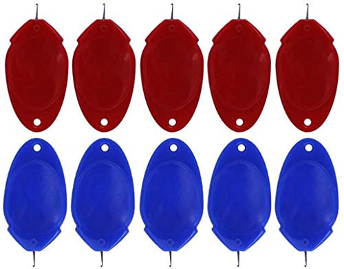 BESTWELL Needle Threader for Hand Sewing, Plastic Wire Loop DIY Simple Needle Threader Hand Machine Sewing Tool for Sewing Crafting -10 Pcs-