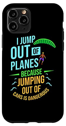 iPhone 11 Pro Parachuting Skydiving Parachute Jump Case