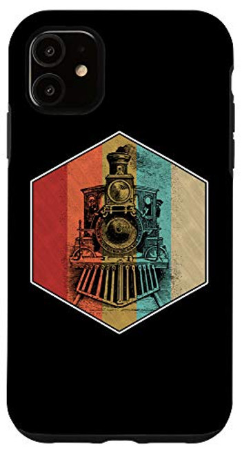 iPhone 11 Vintage Retro Train Steam Engine Locomotive Trainspotting Case iPhone 11 Vintage Retro Train Steam Engine Locomotive Trainspotting Case