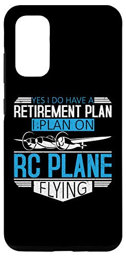 Galaxy S20 Retirement Plan Flying RC Planes Remote Control Model Plane Case