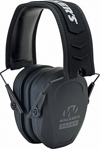 Walker's GWP-RSMPAS RAZOR SLIM PASSIVE MUFF - BLACK