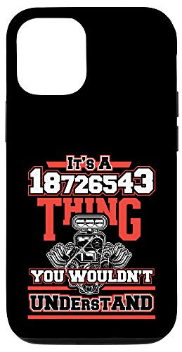 iPhone 12/12 Pro V8 Engine Hot Rod Classic Car Gift Idea Phone Case