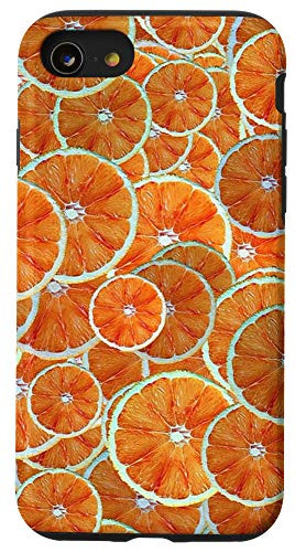 iPhone SE -2020- / 7 / 8 Oranges Sliced, Orange Case