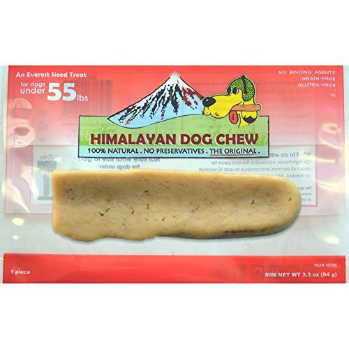 PEUCD Himalayan Chews, Dog Chew Treat Made of Yak Milk -Large 2-Pack, 3.5 oz. Each-