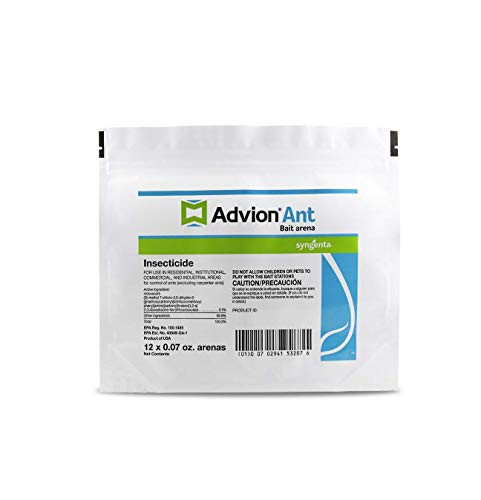 advion 68662 Arena 12ct Bag Insecticide Ant Bait Station, White