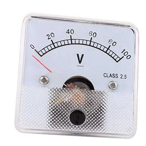 X-DREE DC 0-100V Measure high performance Range Analog Panel essential Volt Voltage Meter well made Voltmeter-2bb-86-2a-d83-