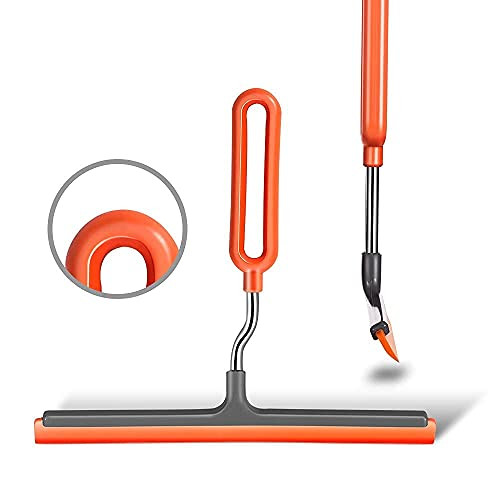Shower Squeegee for Glass Doors, Bathroom Squeegee for Shower Doors, Window and Car Glass Cleaner?Cleaning Tool Handle Glass Cleaner Window Rubber Squeegee Shower Squeegee for Glass Doors, Bathroom Squeegee for Shower Doors, Window and Car Glass Cleaner?Cleaning Tool Handle Glass Cleaner Window Rubber Squeegee