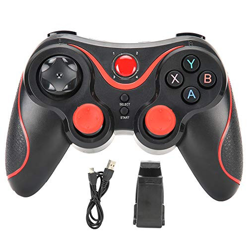 Wireless Bluetooth Controller Remote Control Handle Game Controller Joystick for Android Smartphone with Phone Clip