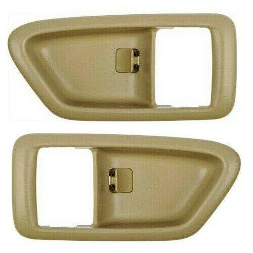 Front or Rear Driver  and  Passenger Door Handle Bezel Set Compatible with 97-01 Toyota Camry