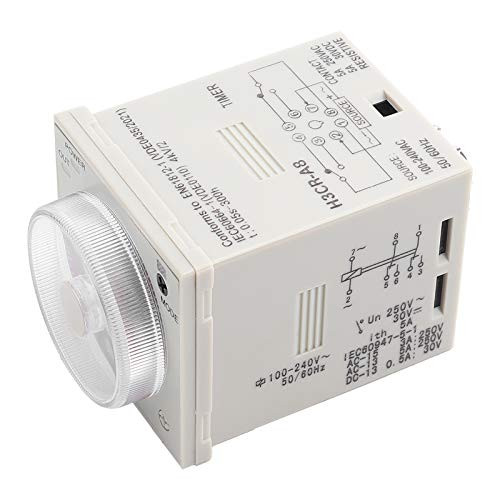 Olid State Timer, Timer Relay Adjustable Delay Timer, High Accuracy for Remote Control Communication