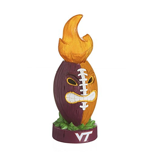 Team Sports America Virginia Tech Lit LED Team Tiki Totem Outdoor Safe Garden Statue Team Sports America Virginia Tech Lit LED Team Tiki Totem Outdoor Safe Garden Statue