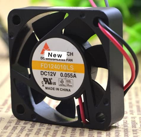 Davitu Remote Controls - For Emacro For Y.S TECH FD124010LS DC 12V 0.055A 2-wire 40x40x10mm Server Cooling Fan