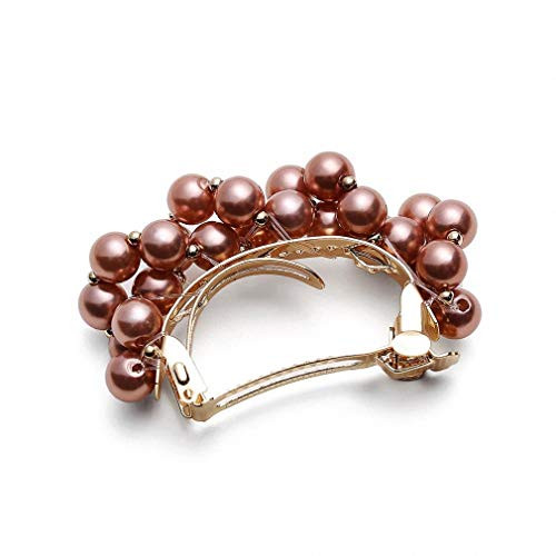 Pudwy Women Beads Clamps Hairpins Banana Barrettes Girls Hair Accessories Hair Clip Female Ponytail Holders Hair Claw Style 6 Pudwy Women Beads Clamps Hairpins Banana Barrettes Girls Hair Accessories Hair Clip Female Ponytail Holders Hair Claw Style 6