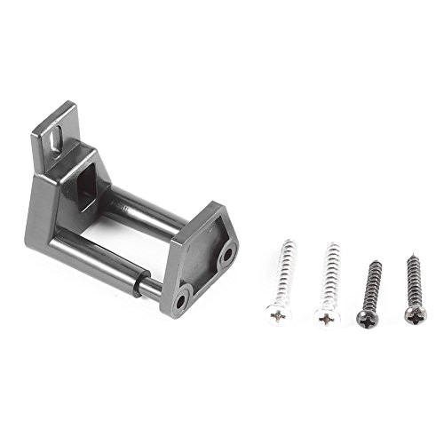 EVTSCAN Door Guide, Barn Door Floor Guide with Screws, Premium Plastic Bottom Floor Guide Wall Mounted Sliding Barn Door Hardware