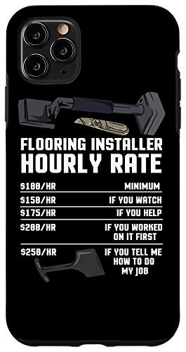 iPhone 11 Pro Max Flooring Installer Contractor Rate - Floor Installation Case