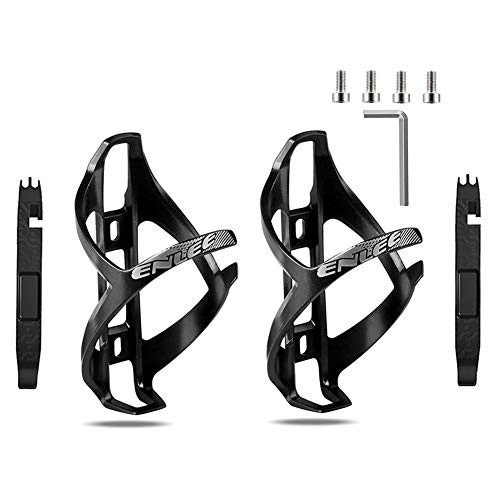 ENLEE Bike Water Bottle Holder, Bicycle Water Bottle Holder Cages for Outdoor Cycling, Lightweight and Strong Water Bottle Holder with Screws Hex Keys and Tire Lever ENLEE Bike Water Bottle Holder, Bicycle Water Bottle Holder Cages for Outdoor Cycling, Lightweight and Strong Water Bottle Holder with Screws Hex Keys and Tire Lever