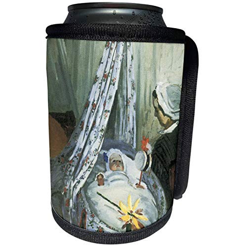3dRose BLN Claude Monet Collection - Jean Monet in his Cradle by Claude Monet 1867 - Can Cooler Bottle Wrap -cc-126542-1- 3dRose BLN Claude Monet Collection - Jean Monet in his Cradle by Claude Monet 1867 - Can Cooler Bottle Wrap -cc-126542-1-