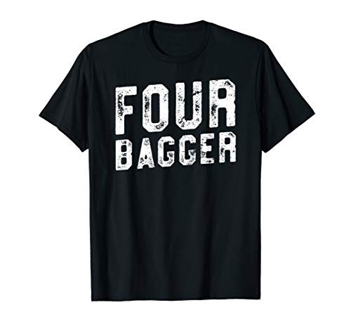 Four Bagger - Funny Cornhole Shirt For Team 4th of July T-Shirt