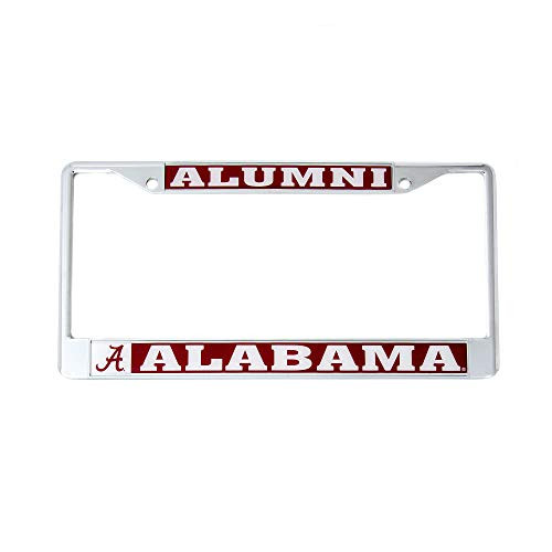 Desert Cactus University of Alabama Alumni Metal License Plate Frame for Front Back of Car Officially Licensed Roll Tide Crimson Tide (Alumni)
