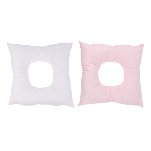 LoveinDIY 2x Washable Cover Massage Bed Table Face Down Rest Cradle Cushion Pillow Pad