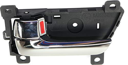 Garage-Pro Interior Front Door Handle Compatible with KIA SORENTO 2011-2015 LH Chrome --REAR- Garage-Pro Interior Front Door Handle Compatible with KIA SORENTO 2011-2015 LH Chrome --REAR-