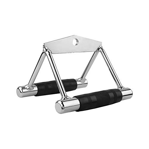 V Bar Cable Attachment, Cable Attachments for Gym, V Bar Weight Fitness Handles, V Handle Close Grip Row Handle for Home Gym