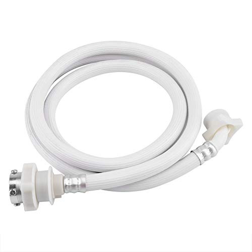 Washing Machine Water Inlet Hose Connector Washer Pipe Tube Connector Long Length Suitable Water Inlet Valve Thread 25mm / 0.98in Diameter